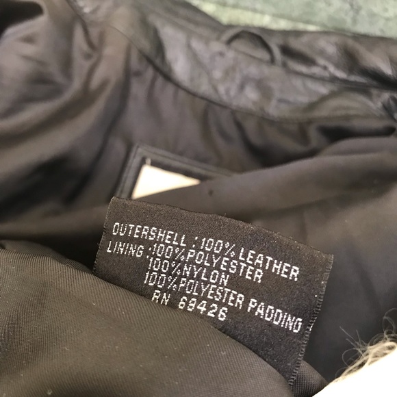 Wilson 💯 % genuine leather jacket - Picture 6 of 8